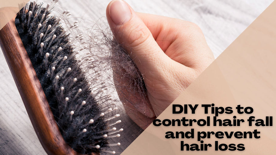 DIY tips to control hair fall and prevent hair loss