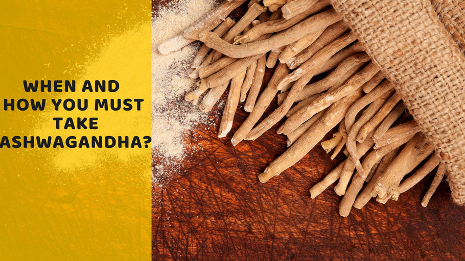 When and how you must take ashwagandha?