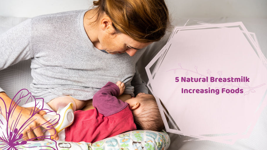 5 Natural Breastmilk Increasing Foods | Hea Boosters