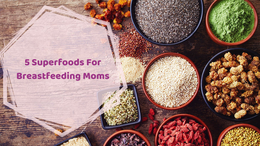 5 Superfoods For Breastfeeding Moms | Hea Boosters